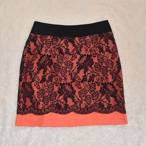 Lined skirt
